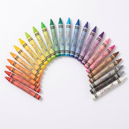 Ztiixyolb™ Everyday Color Crayons – Classic Assorted Wax Crayons for Coloring Books, Drawing, School Art, Crafts & Creative Projects