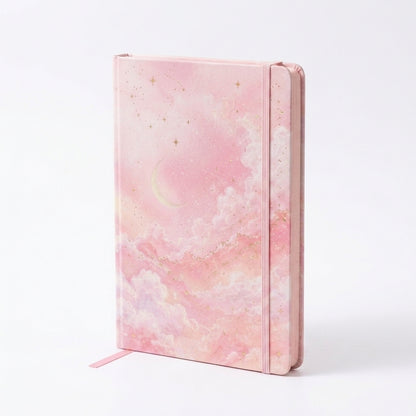 Ztiixyolb™ Dreamscape Pastel Journal – Dreamy Color Notebook & Creative Scrapbook Journal with Coordinated Tinted Pages for Writing, Memory Keeping & Journaling