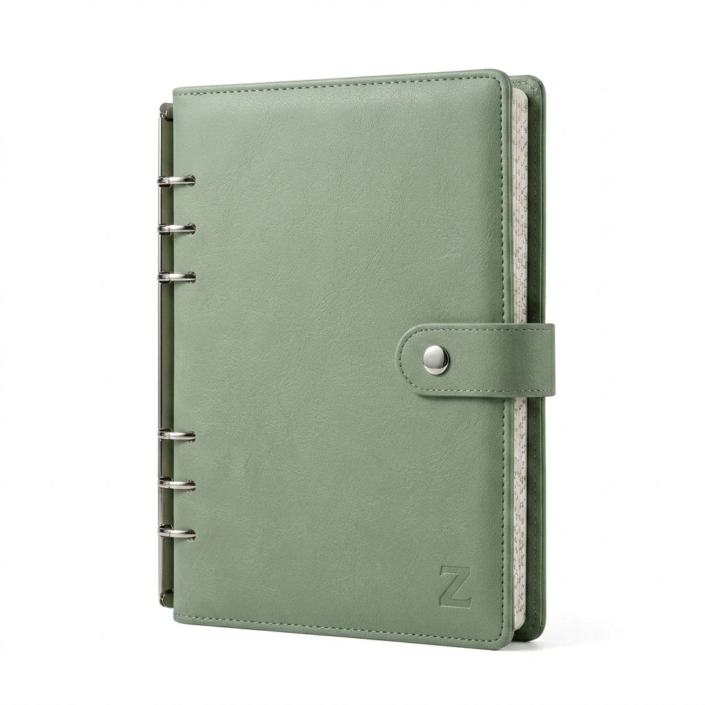 Ztiixyolb™ FlexiPages Removable Page Journal – Detachable Loose Leaf Scrapbook Notebook for Journaling, Planning, Writing & Creative Memory Keeping
