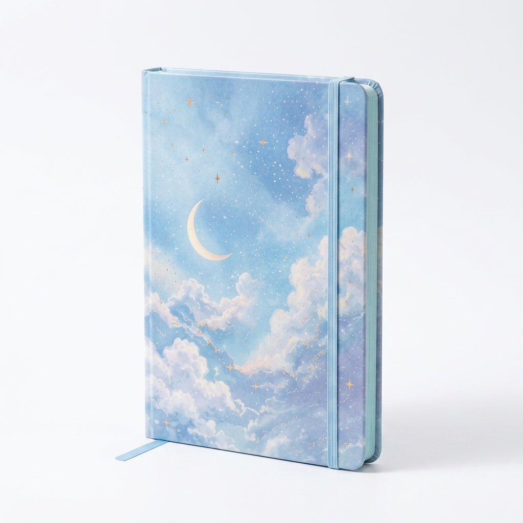 Ztiixyolb™ Dreamscape Pastel Journal – Dreamy Color Notebook & Creative Scrapbook Journal with Coordinated Tinted Pages for Writing, Memory Keeping & Journaling