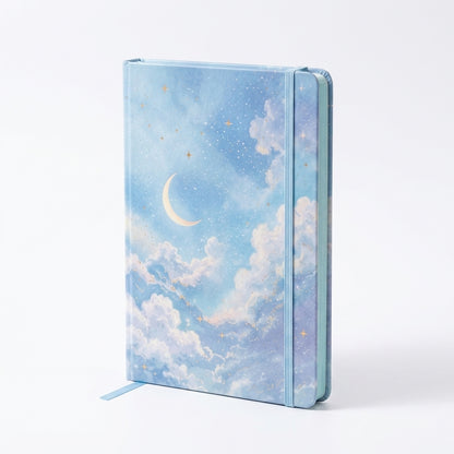 Ztiixyolb™ Dreamscape Pastel Journal – Dreamy Color Notebook & Creative Scrapbook Journal with Coordinated Tinted Pages for Writing, Memory Keeping & Journaling