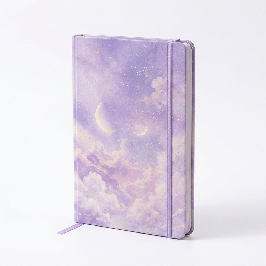 Ztiixyolb™ Dreamscape Pastel Journal – Dreamy Color Notebook & Creative Scrapbook Journal with Coordinated Tinted Pages for Writing, Memory Keeping & Journaling