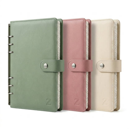 Ztiixyolb™ FlexiPages Removable Page Journal – Detachable Loose Leaf Scrapbook Notebook for Journaling, Planning, Writing & Creative Memory Keeping