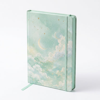 Ztiixyolb™ Dreamscape Pastel Journal – Dreamy Color Notebook & Creative Scrapbook Journal with Coordinated Tinted Pages for Writing, Memory Keeping & Journaling